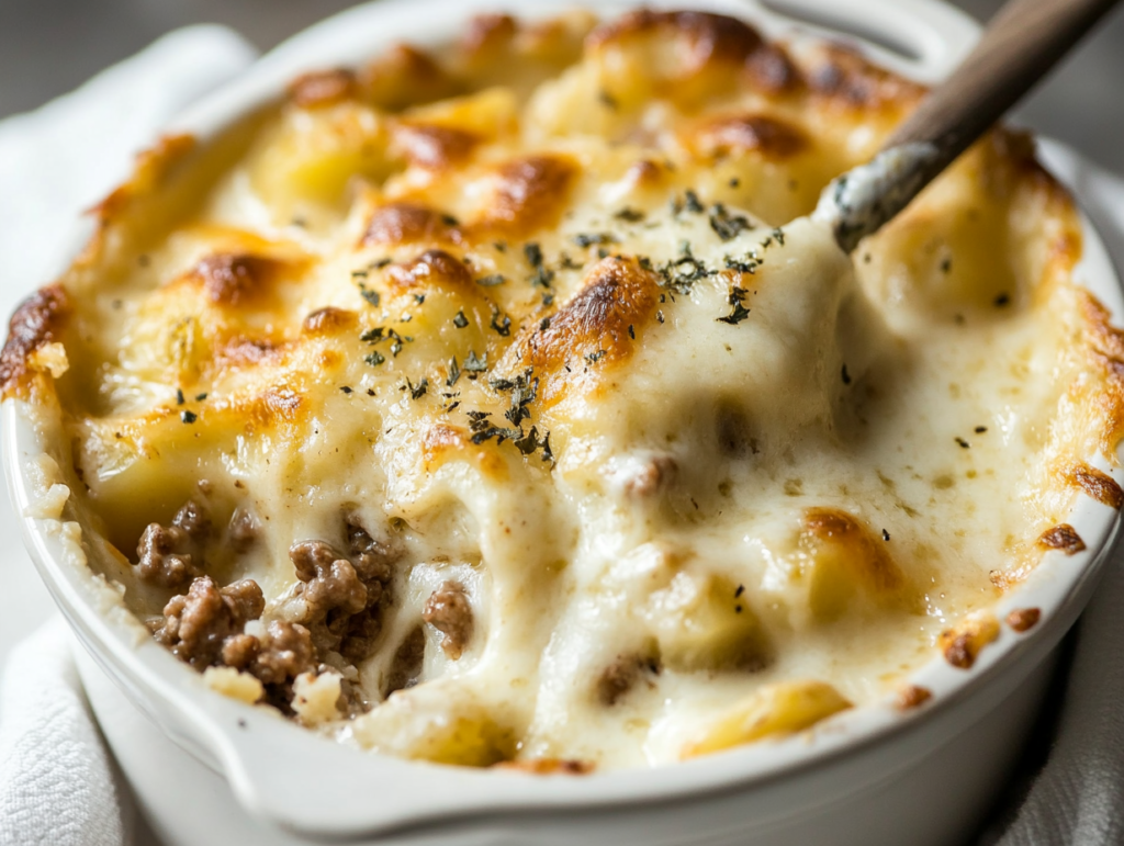 Cheesy Ranch Potatoes and Sausage