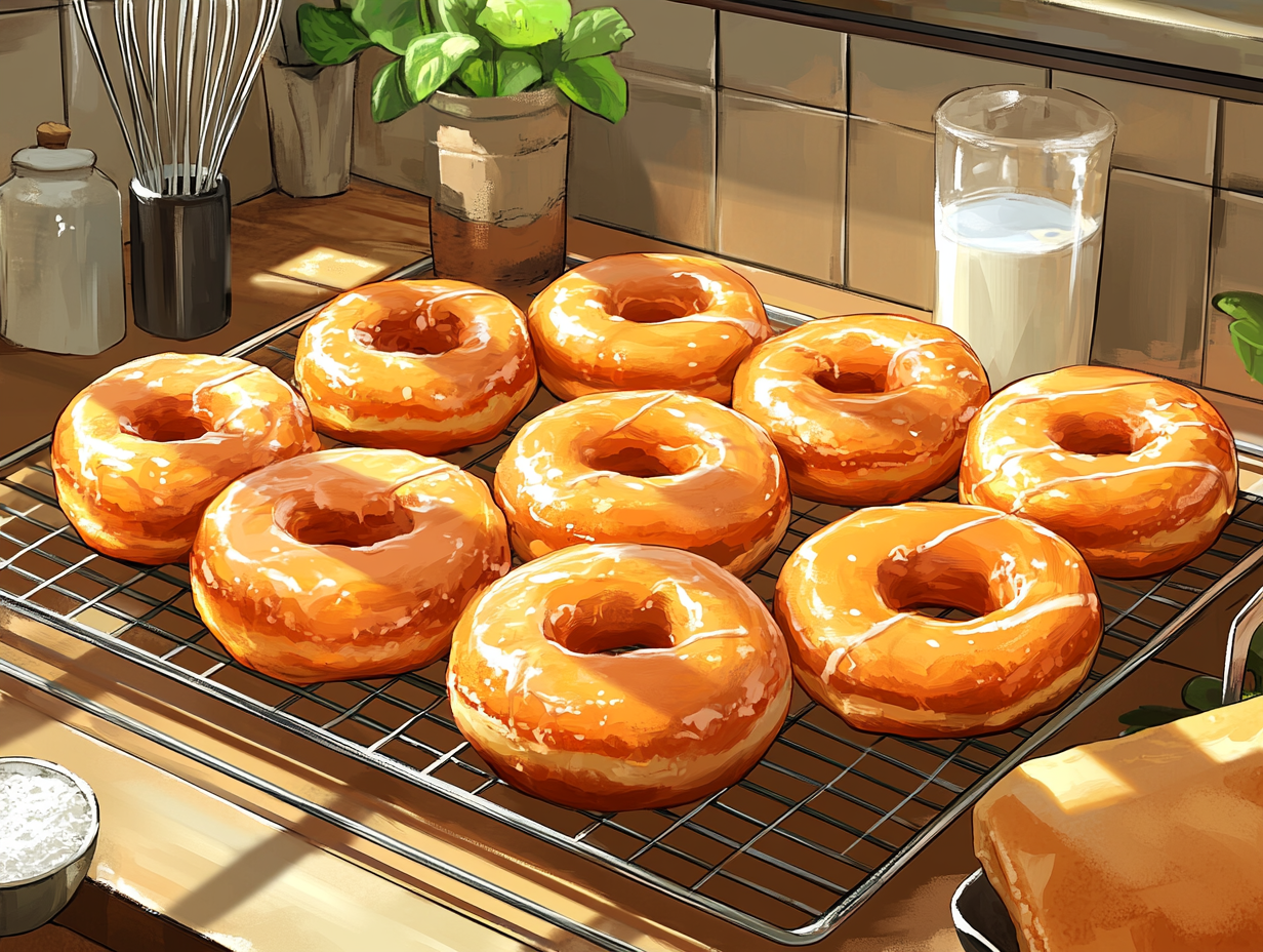 Homemade Krispy Kreme Donuts