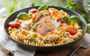 the best cheesy chicken pasta