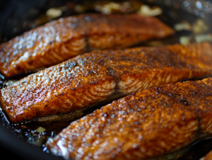 Blackened Salmon or Tilapia