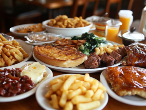 Diner Foods for Lunch and Dinner