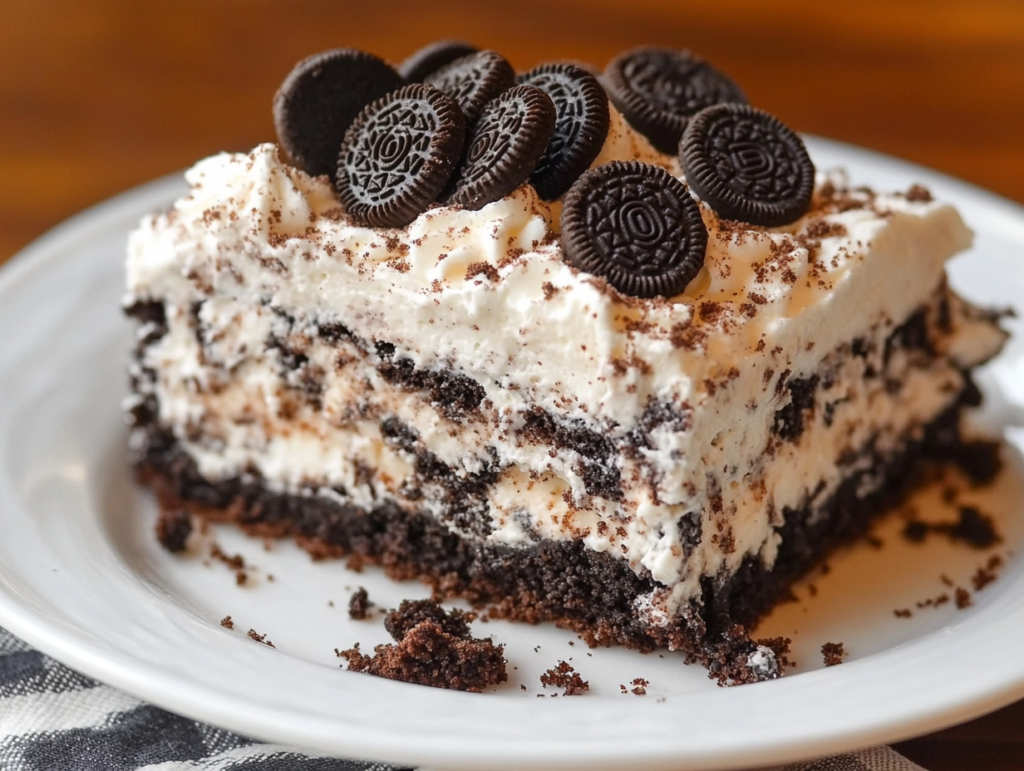 Oreo Dump Cake Easy and Fast