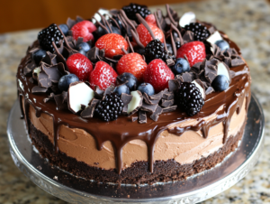 Recipes Save Triple Chocolate Mousse Cake