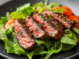 Salty Steak Salad