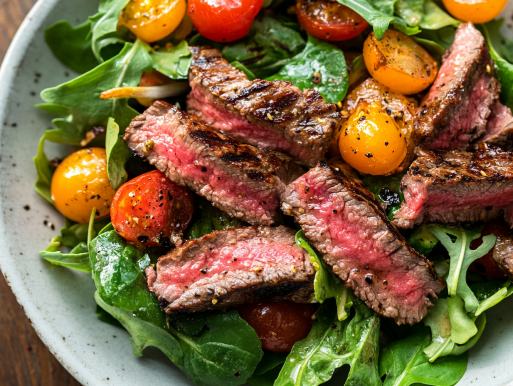 Salty Steak Salad