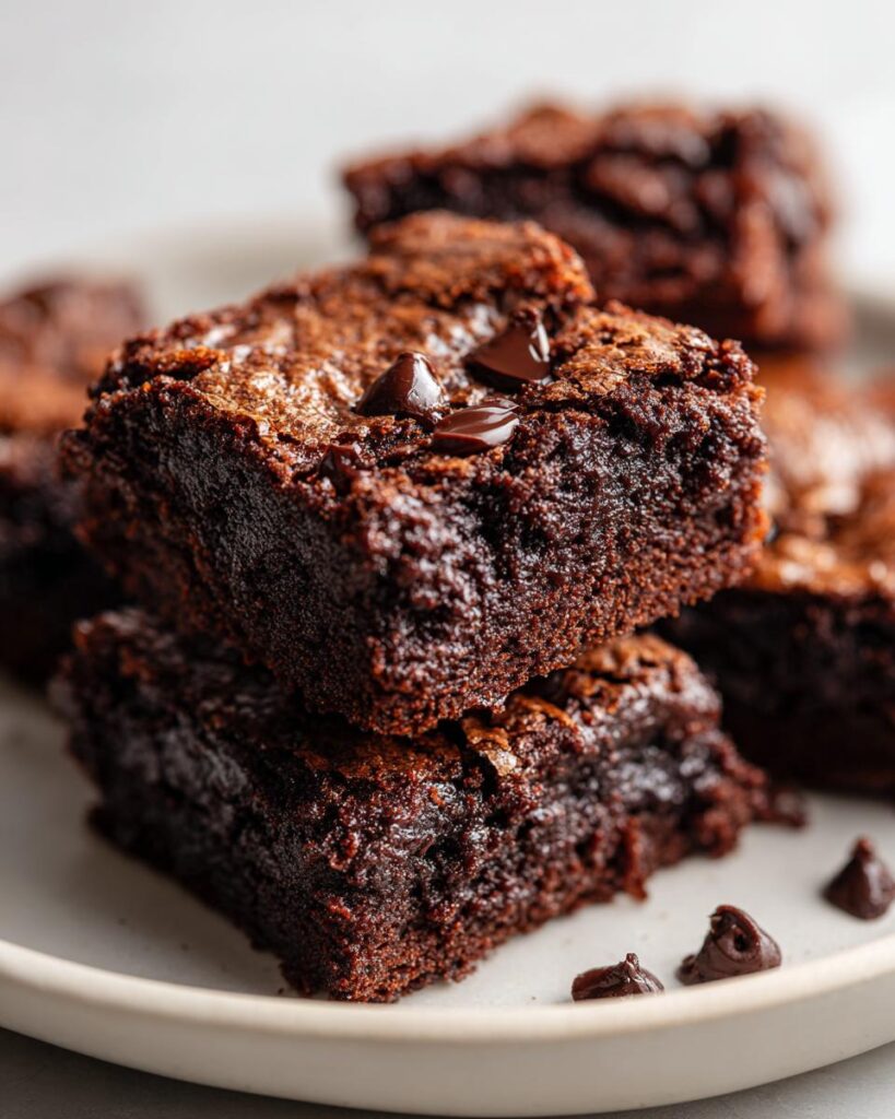 5-Ingredient Peanut Butter Brownies