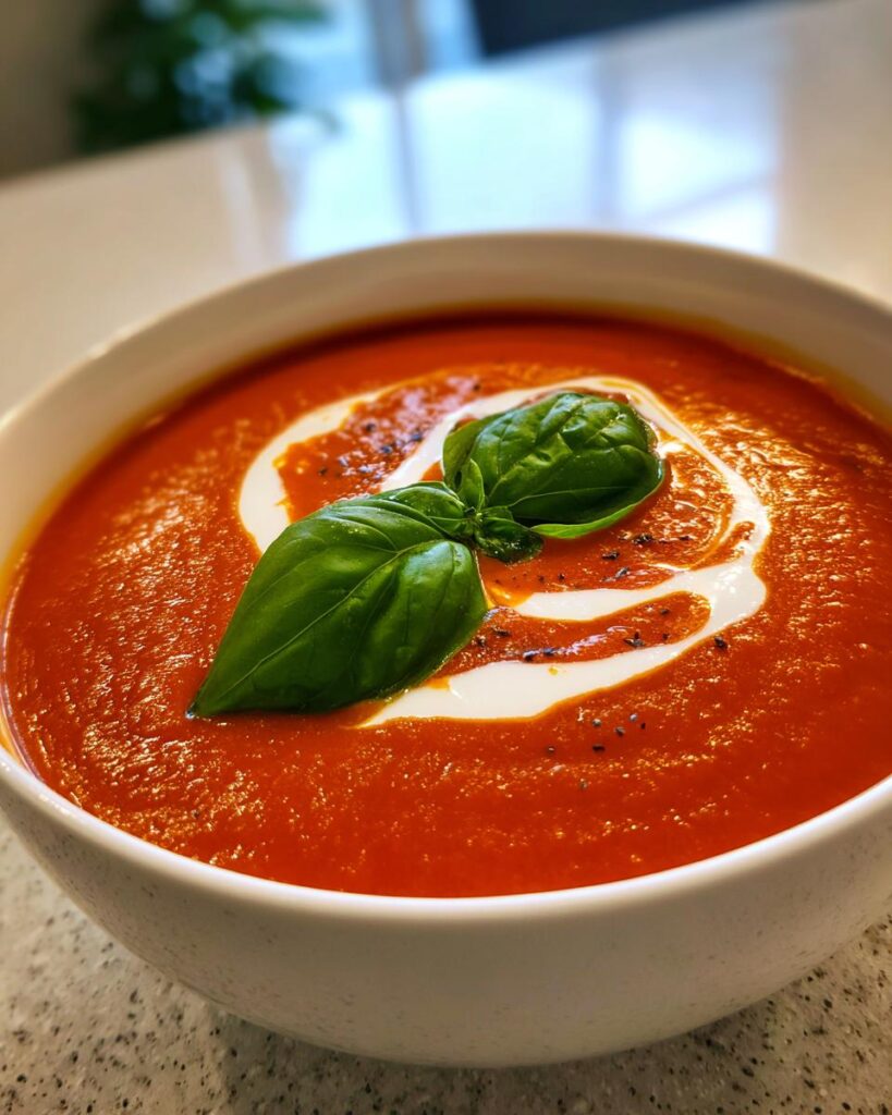 Creamy Tomato Basil Soup