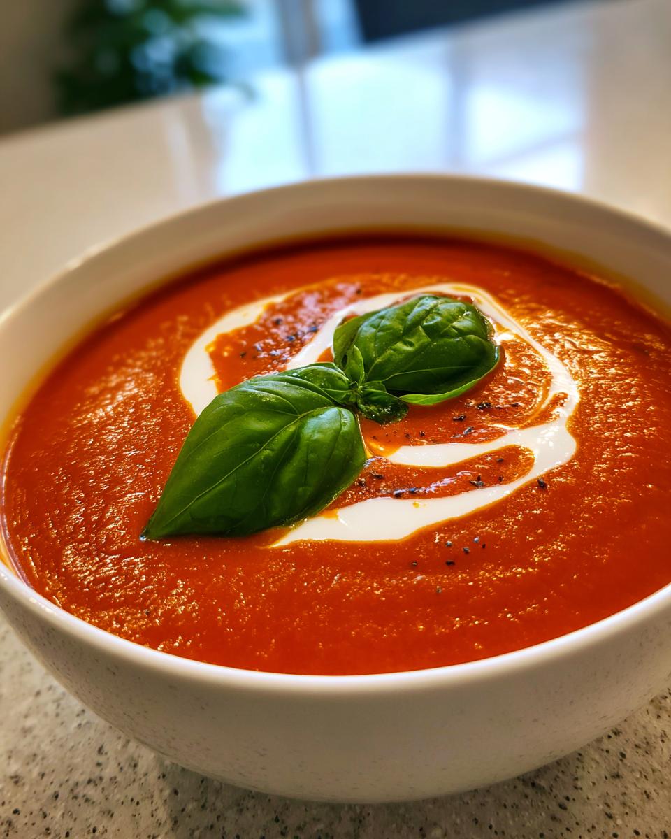 Creamy Tomato Basil Soup