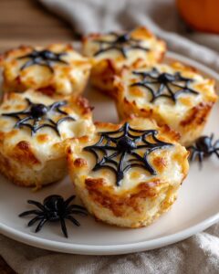Spiderweb Pizza Bites