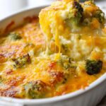 Cheesy Broccoli & Rice Bake