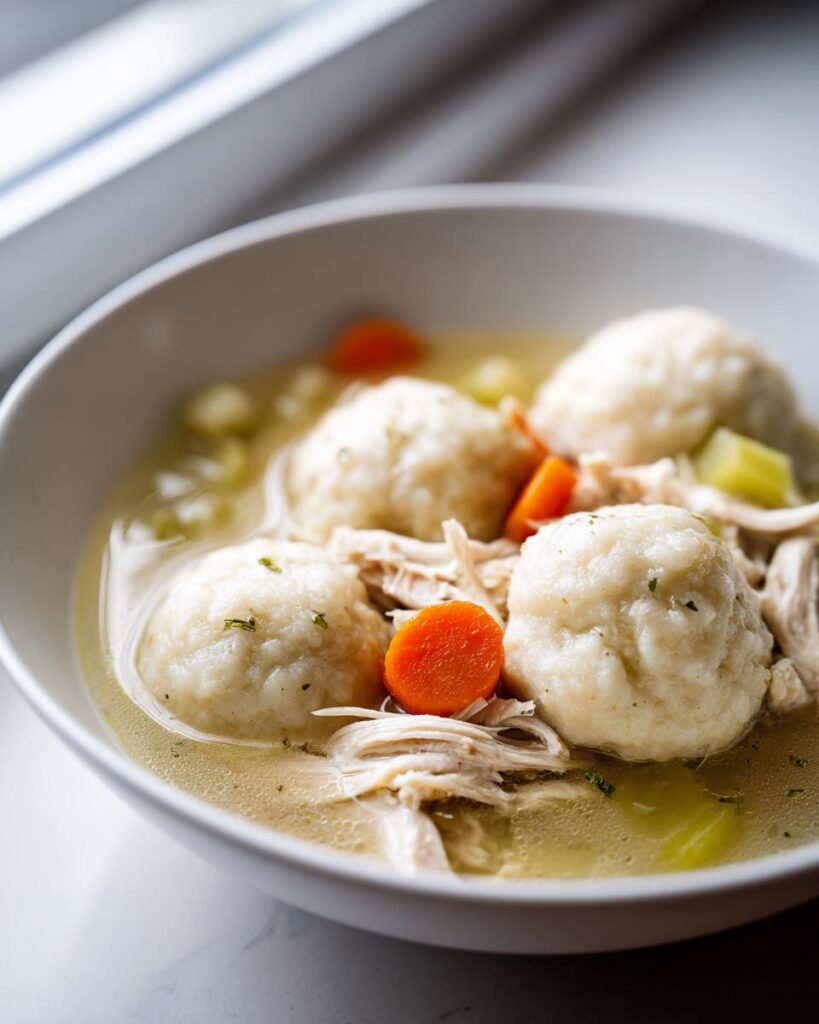 Cozy Chicken & Dumplings from Scratch
