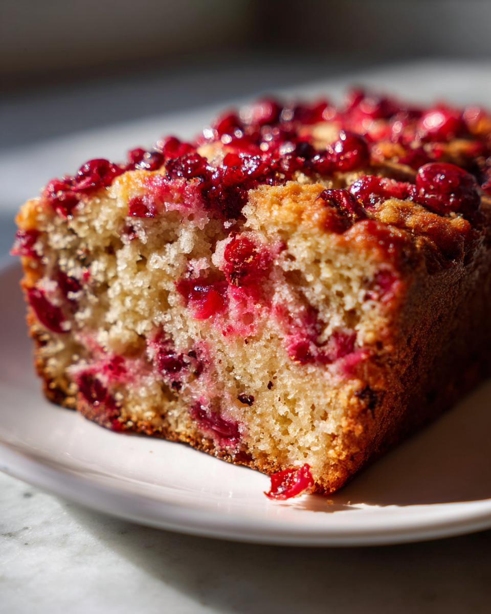 Festive Cranberry Orange Bread