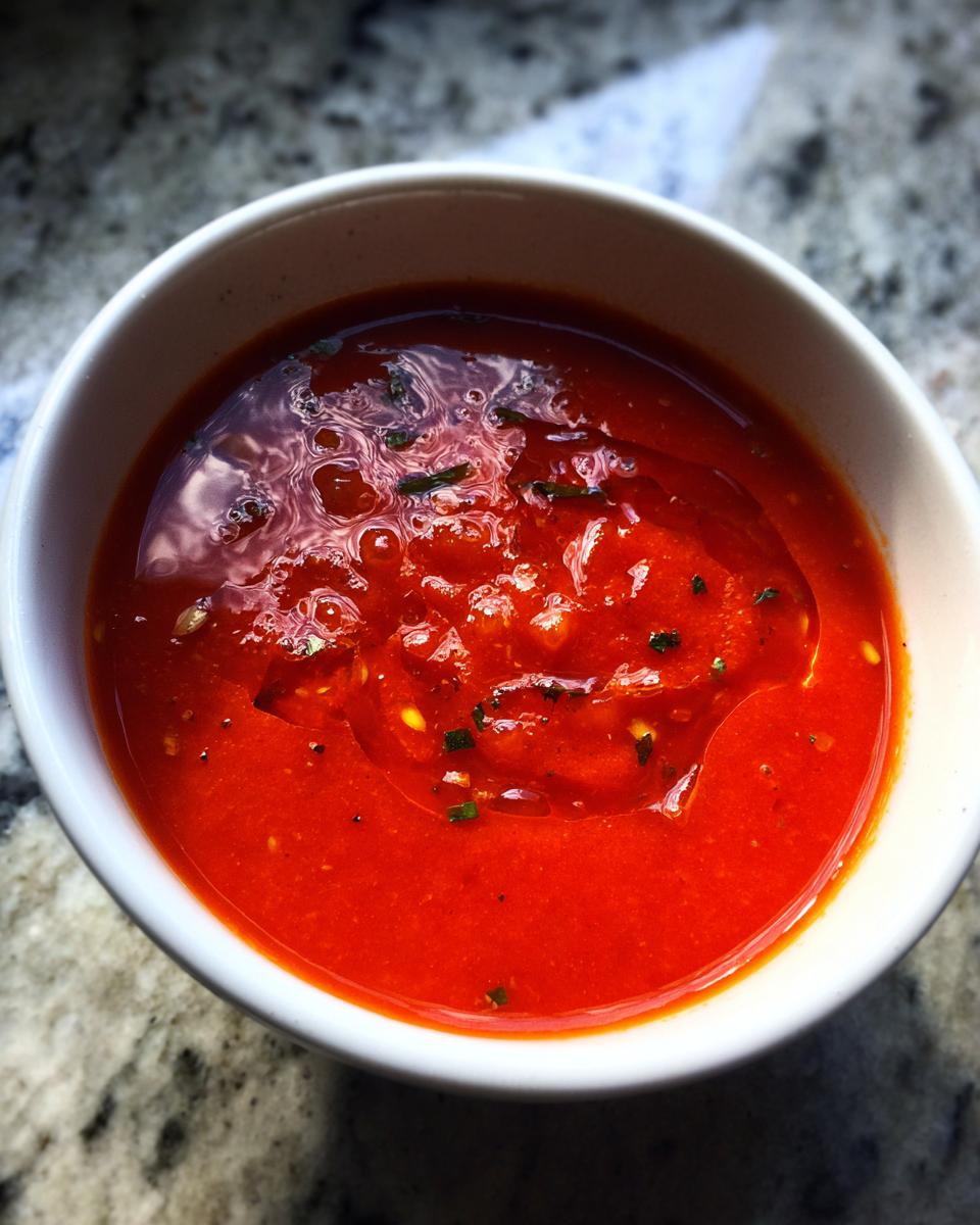 Gazpacho-Style Tomato Juice