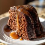 Gingerbread Bundt Cake with Maple Glaze