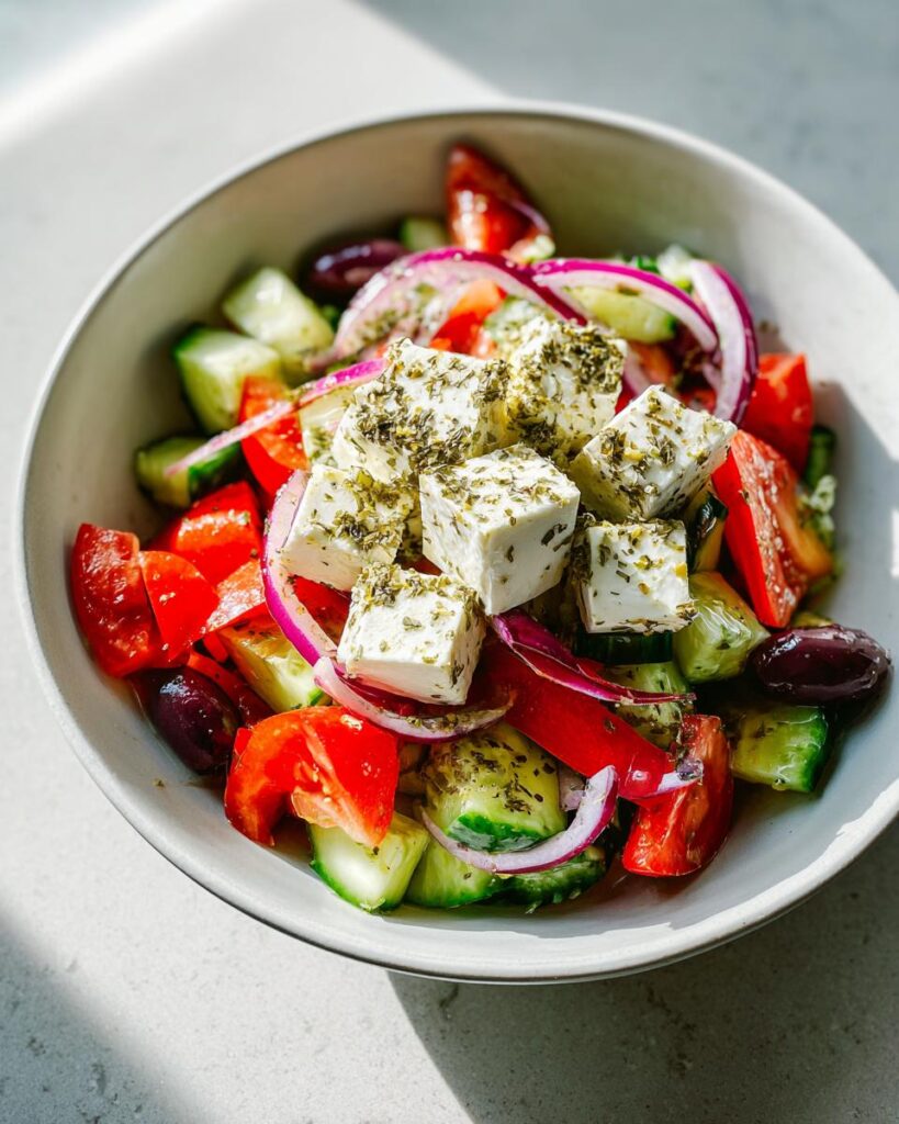Greek Salad with Feta