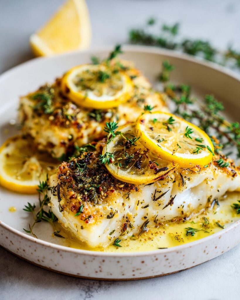 Greek-Style Baked Fish with Herbs