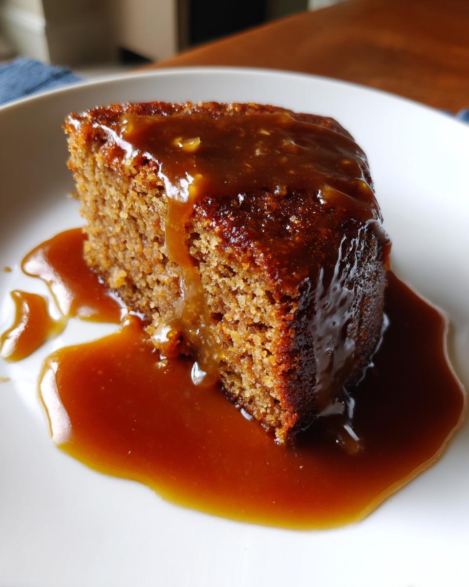 Old-Fashioned Sticky Toffee Pudding with Warm Sauce