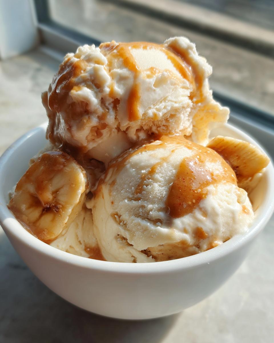 Peanut Butter Banana “Ice Cream”