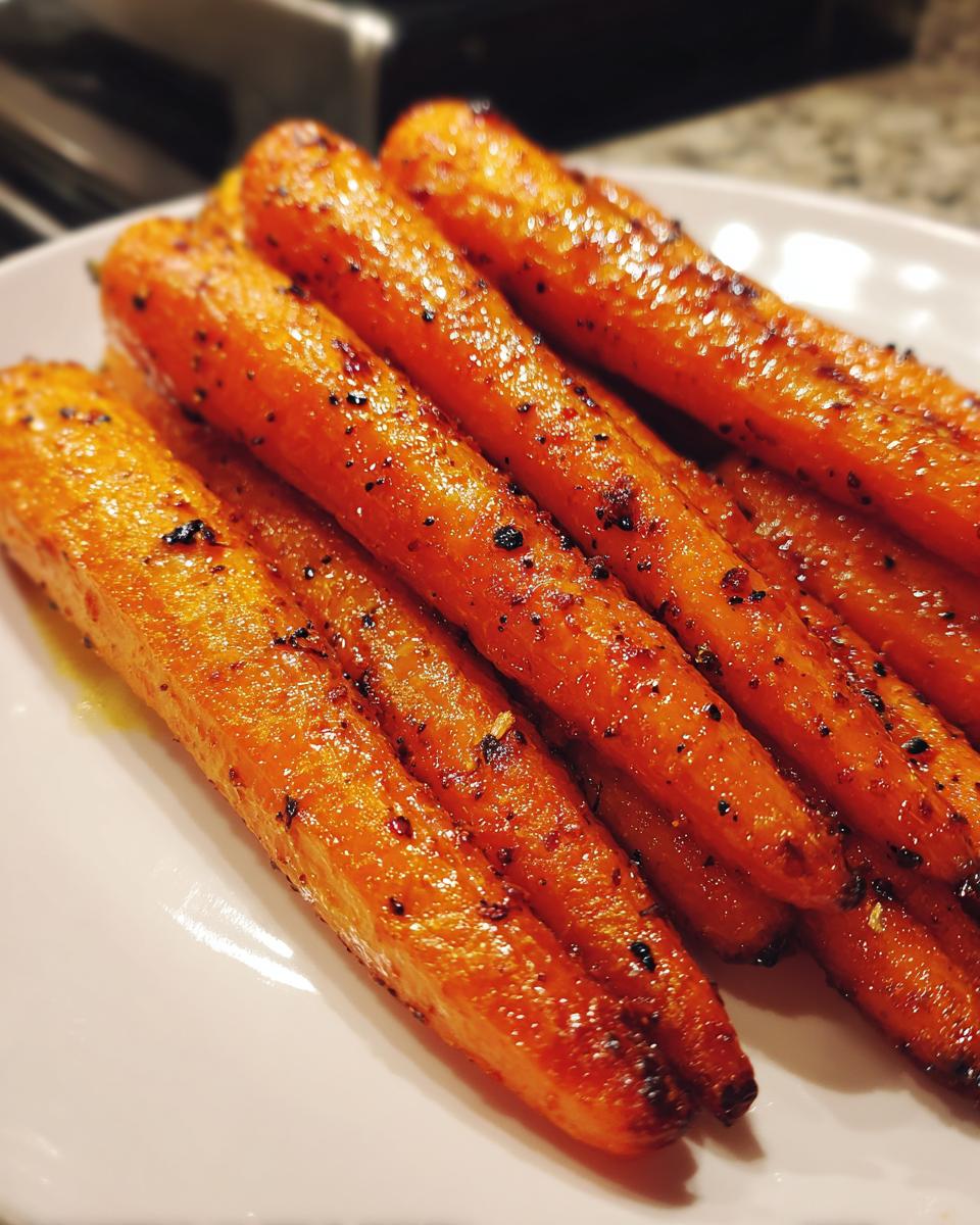 Roasted Honey Glazed Carrots