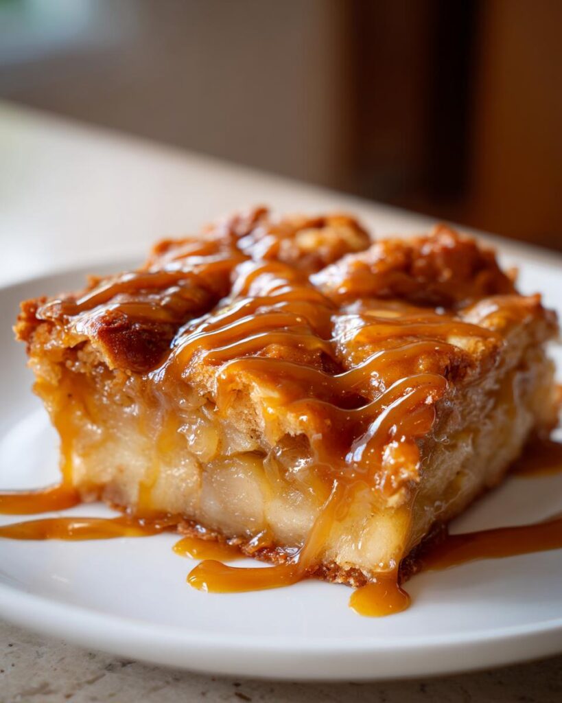 Salted Caramel Apple Pie Bars
