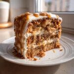 Spiced Apple Cake with Brown Sugar Frosting
