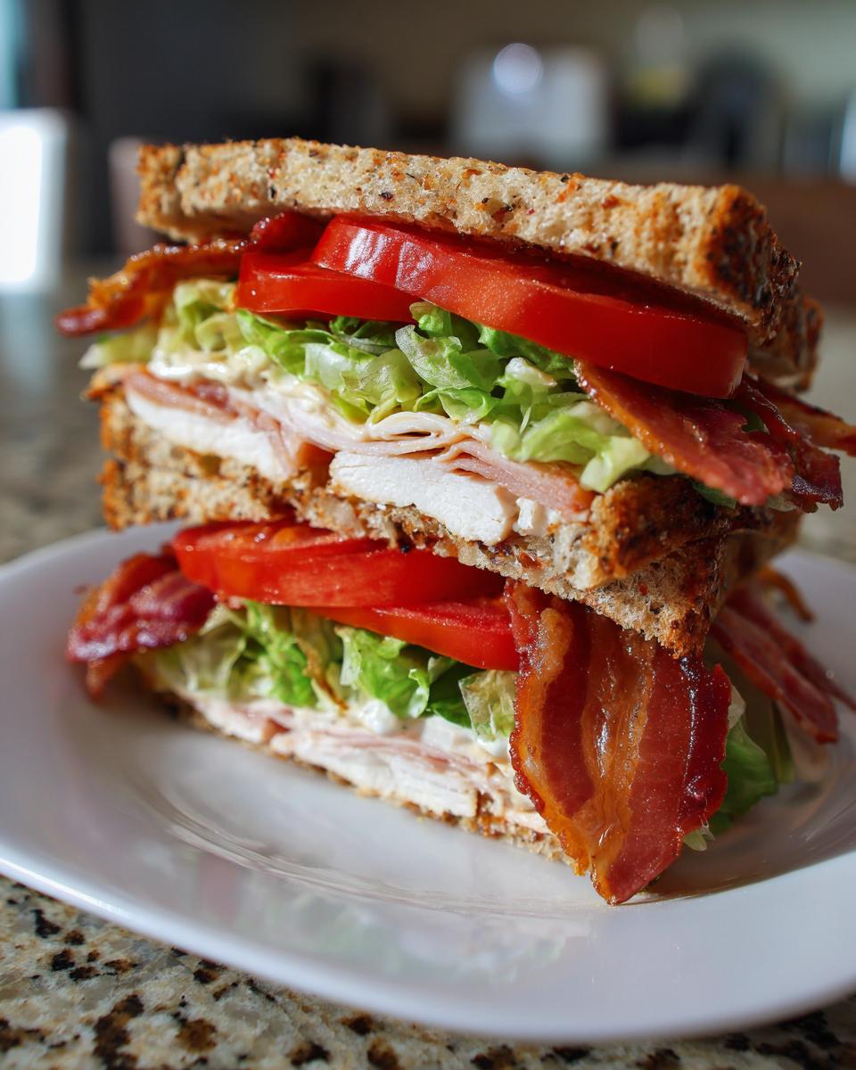Swap Bread for Bell Peppers in This Club Sandwich