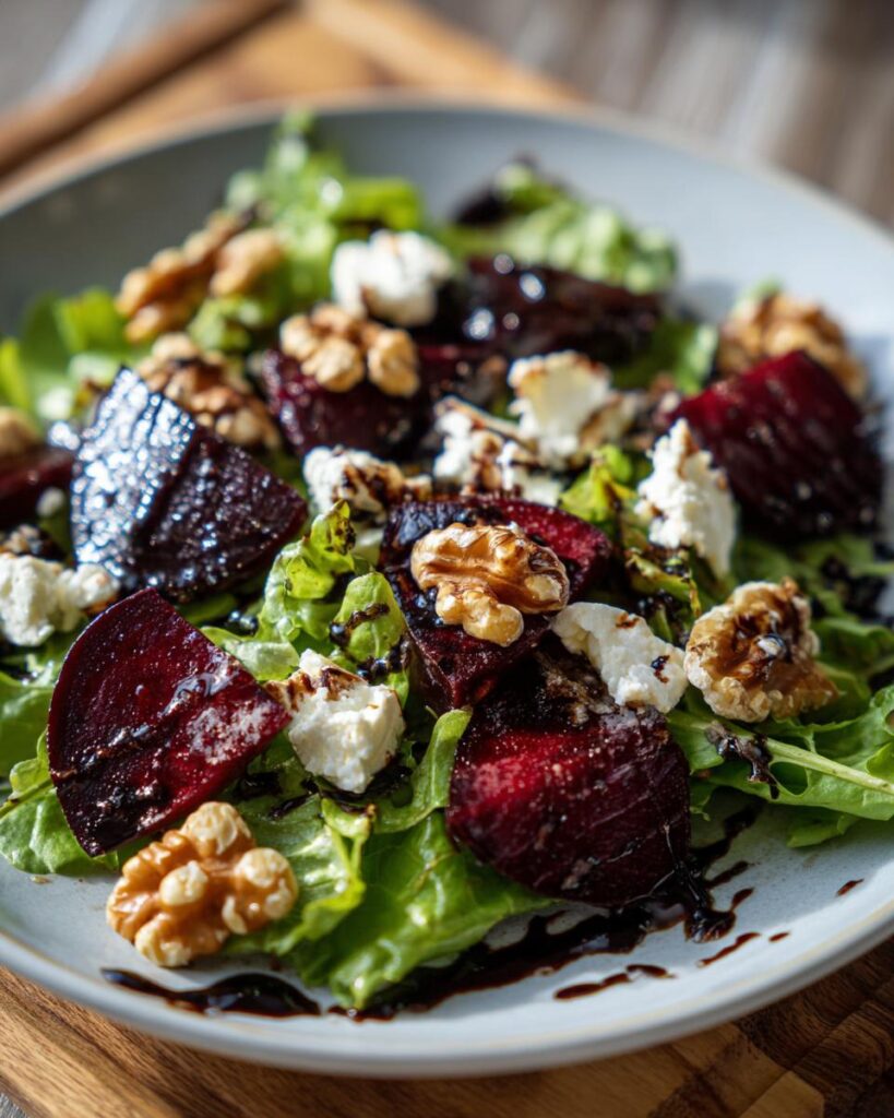 Valentine’s Beet & Goat Cheese Salad