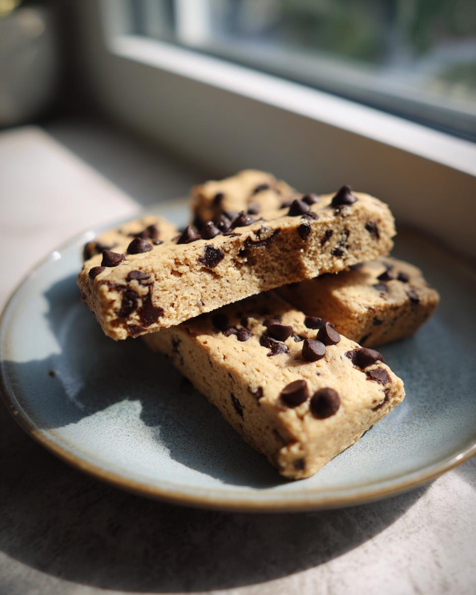 Close-up of chocolate chip bars, demonstrating why these bars are better than brownies.