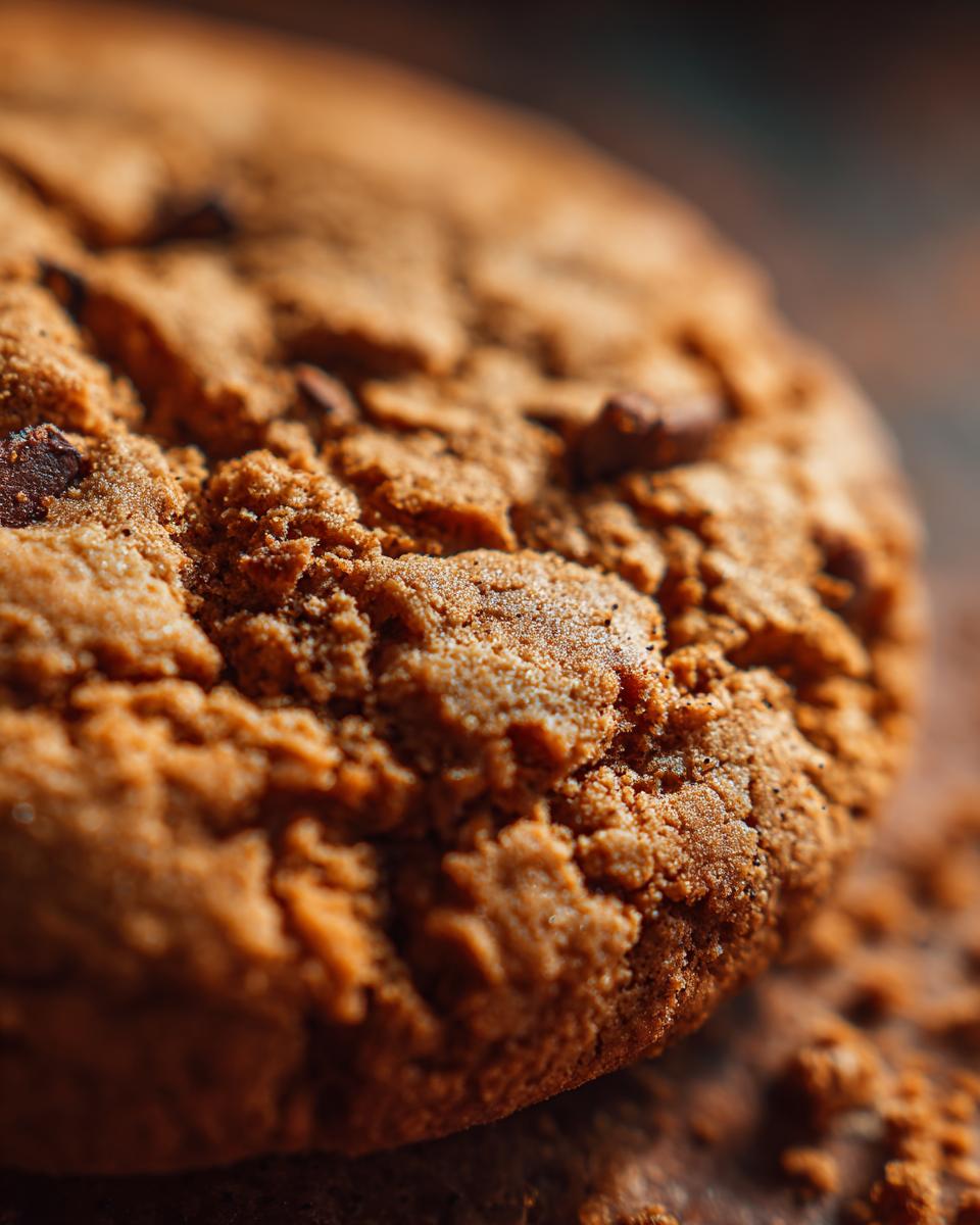 Close-up of a perfectly baked cookie with chocolate chips, perfect for the Cookies That Get Softer Every Single Day recipe.