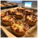 Close-up of freshly baked 3-Ingredient Tuna Cat Treats on a tray.