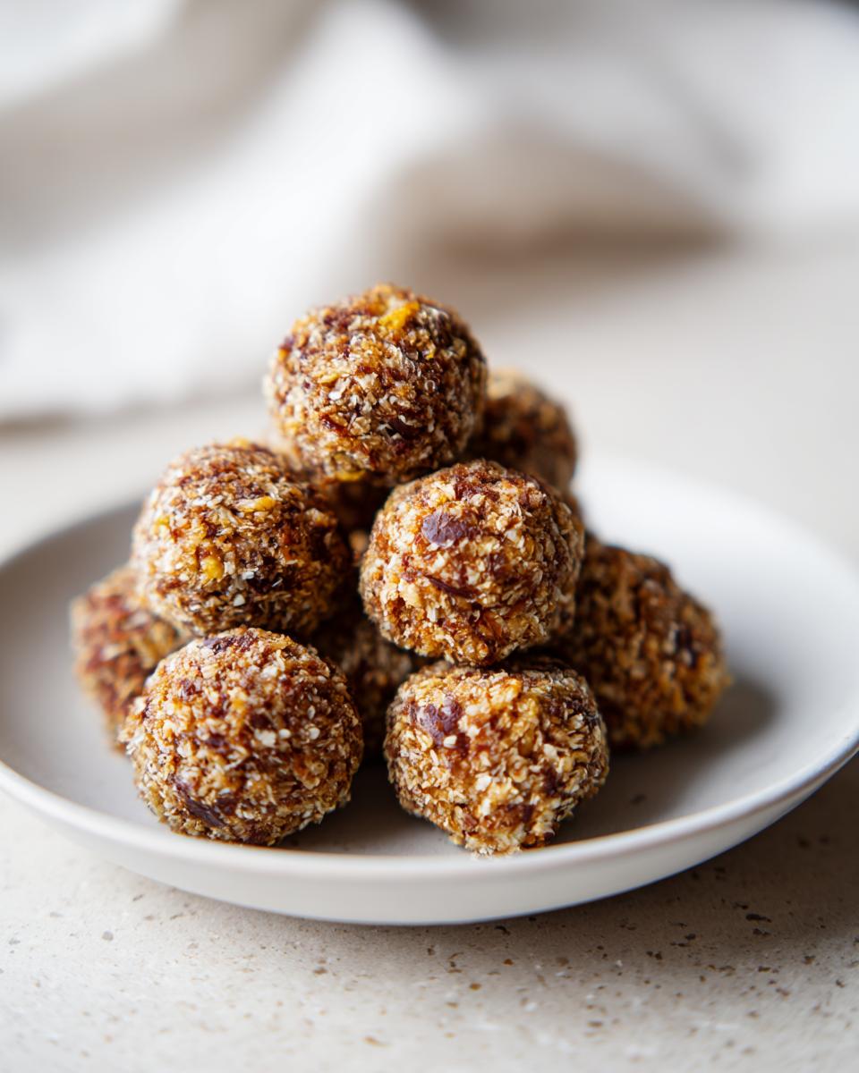 Pile of homemade Grain-Free Fish Cat Treats on a white plate.