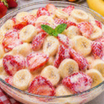 Creamy Strawberry Banana Salad