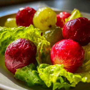 Roasted Radish & Butter Lettuce Salad