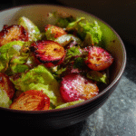 Roasted Radish & Butter Lettuce Salad
