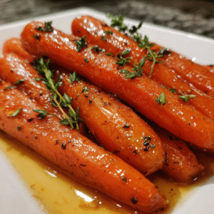 Honey Glazed Carrots with Thyme